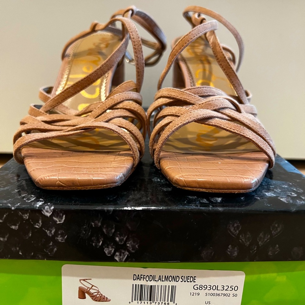 Sam Edelman Tan heeled sandal | 8.5 - Picture 3 of 12